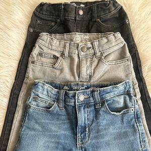 Little boys 3 jeans bundle size 6